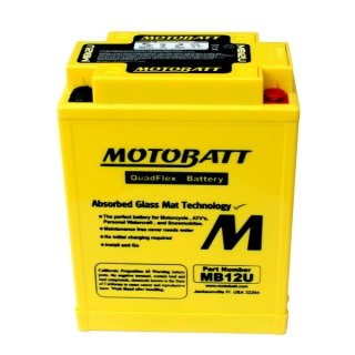 MotoBatt MB12U 12V/15Ah (P+L)