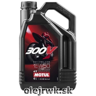 MOTUL 300V 4T FL Road Racing 15W-50 4L