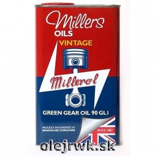 Millers Oils Green Gear Oil (VINTAGE) 90 1L