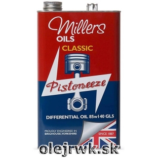 Millers Oils Classic Differential Oil (PISTONEEZE) 85W-140 5L