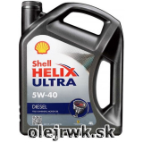 SHELL HELIX ULTRA DIESEL 5W-40 4L