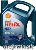 SHELL HELIX HX7 DIESEL 10W-40 4L