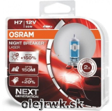 H7 OSRAM Night Breaker Laser  +150%  Box 2ks