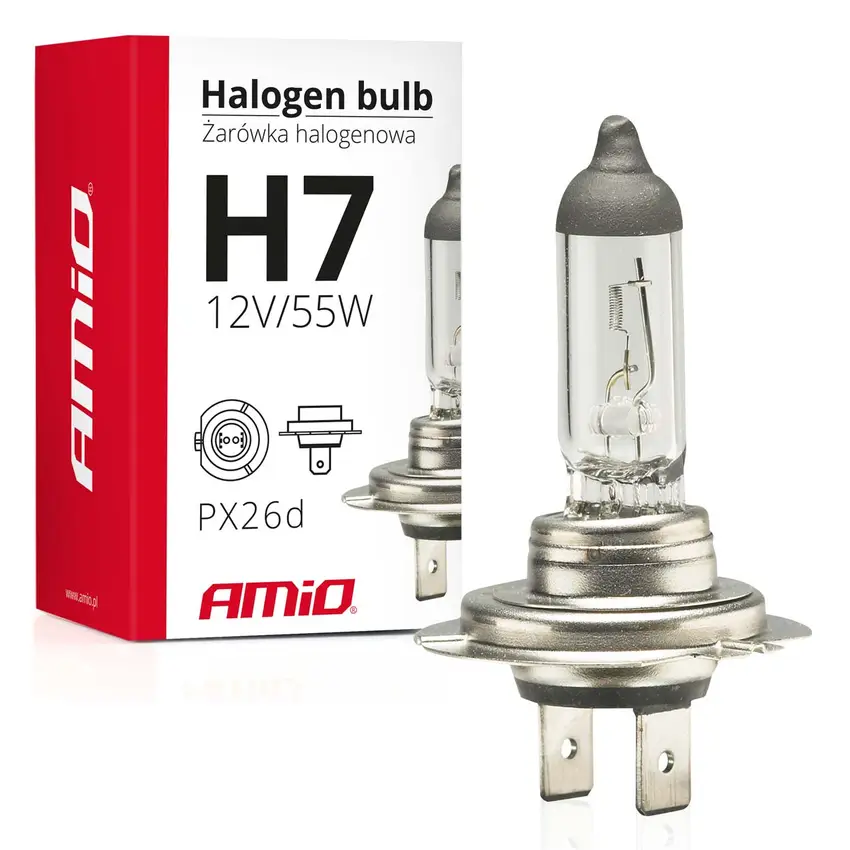 H7 12V 55W UV filter E8