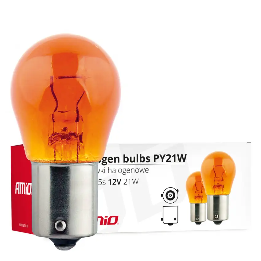 PY21W BAU15s 12V 21W AMBER 1ks
