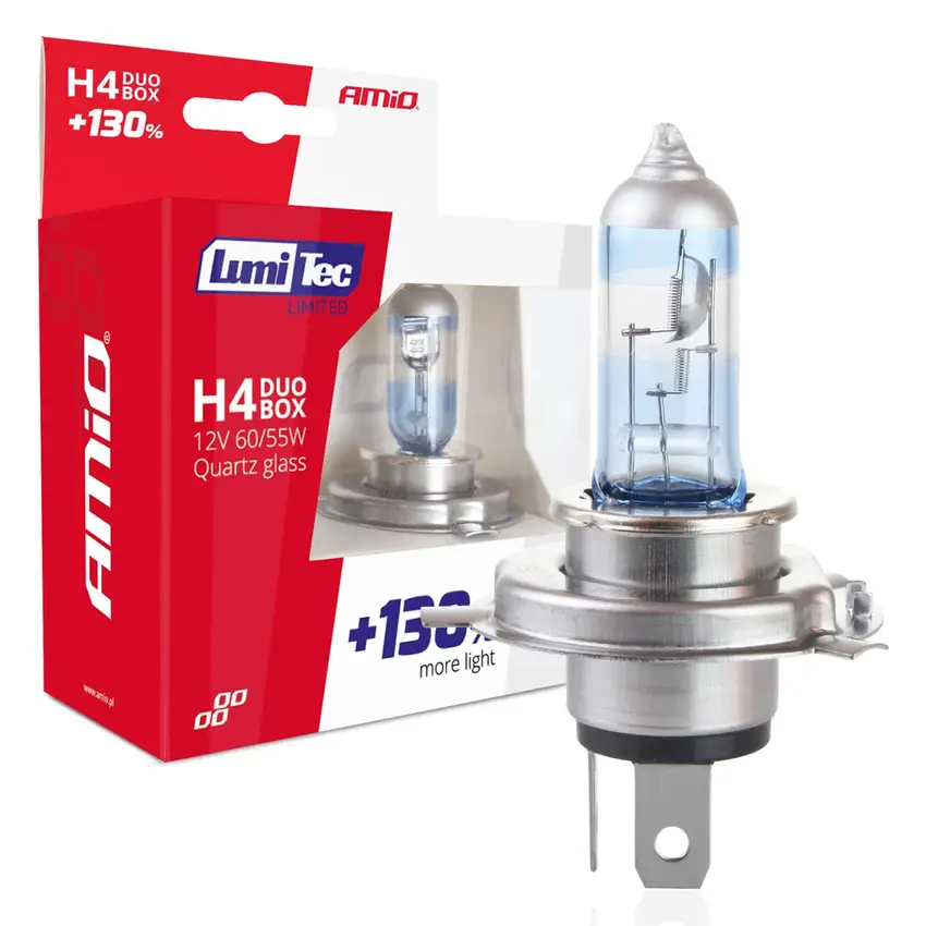 H4 LumiTec LIMITED +130% DUO 12V 60/55W 2ks