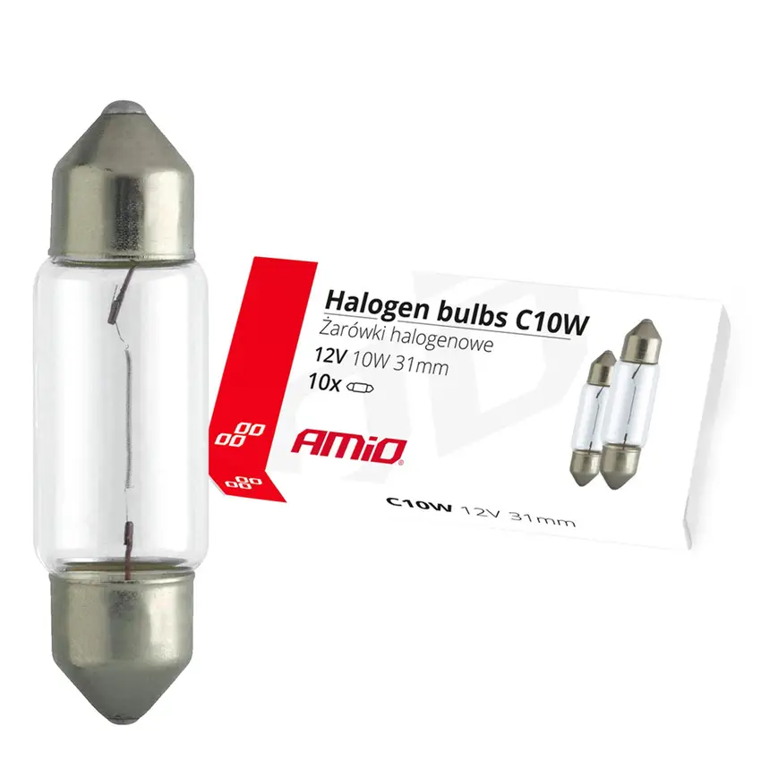 C10W Festoon 31mm 12V 10W 1ks