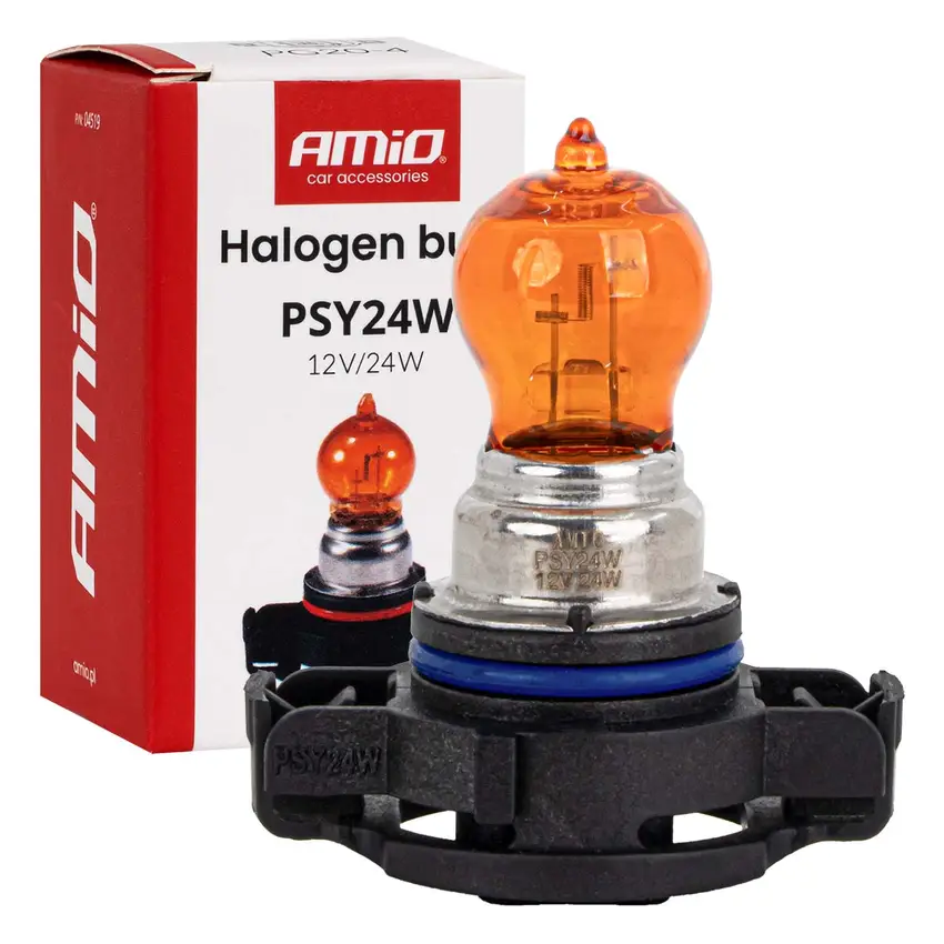PSY24W 12V 24W PG20-4 AMBER 1ks