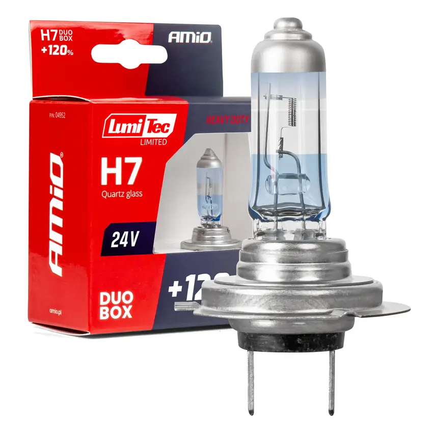 H7 LumiTec LIMITED +120% DUO 24V 70W 2ks