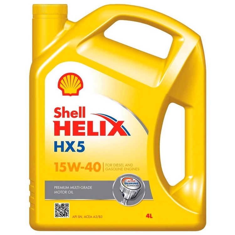 SHELL HELIX HX5 15W-40 4L