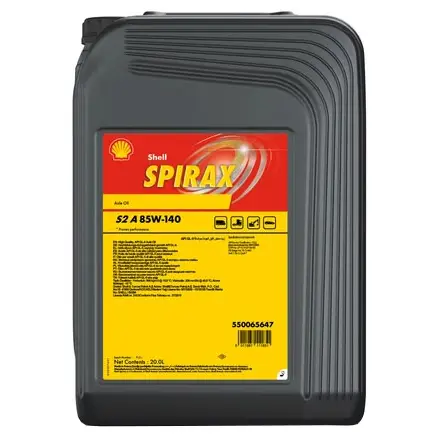 SHELL SPIRAX S2 A 85W-140 20L