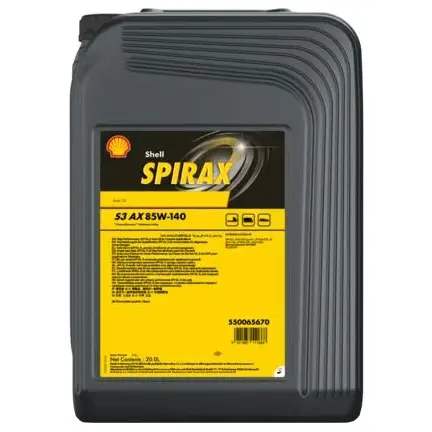 SHELL SPIRAX S3 AX 85W-140  20L