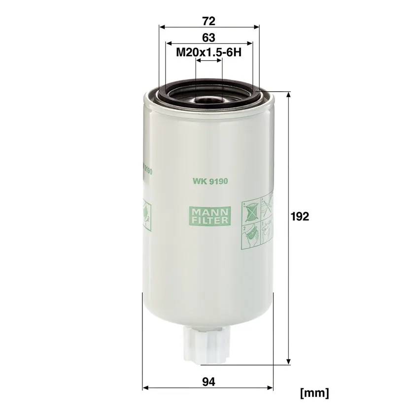MANN WK 9190 x