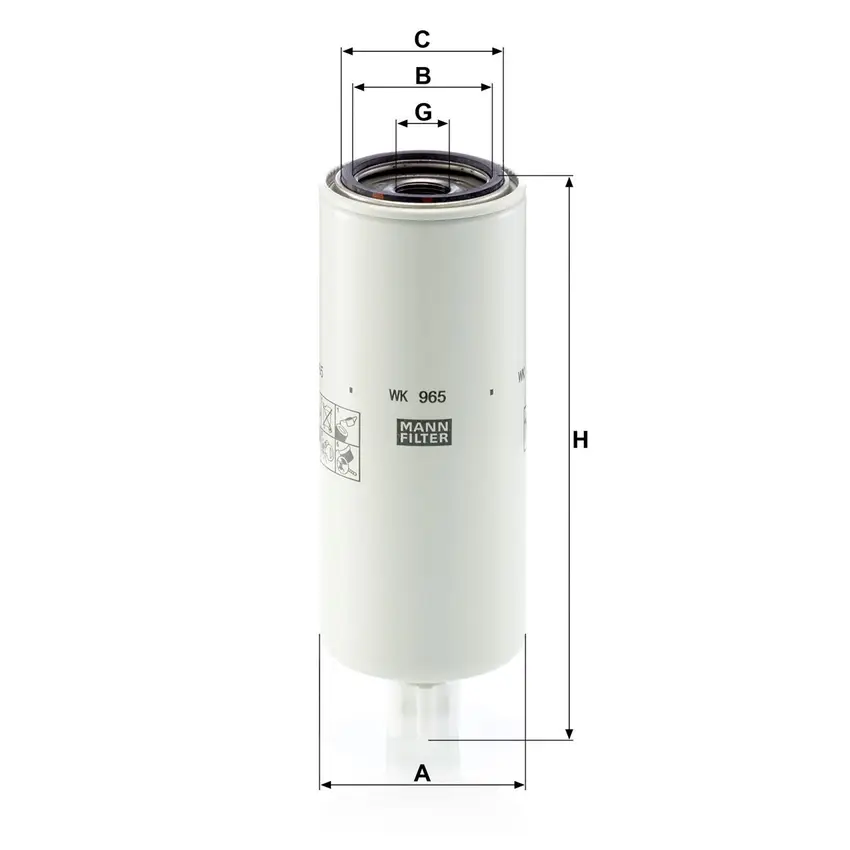 MANN WK 965 X
