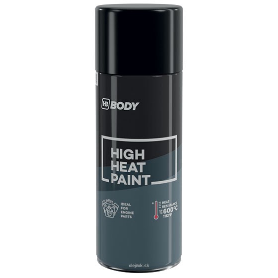 BODY Heat Super 600°C - ČIERNY 400ml