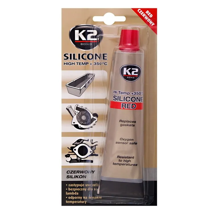 K2 SILIKON RED 350°C 85g