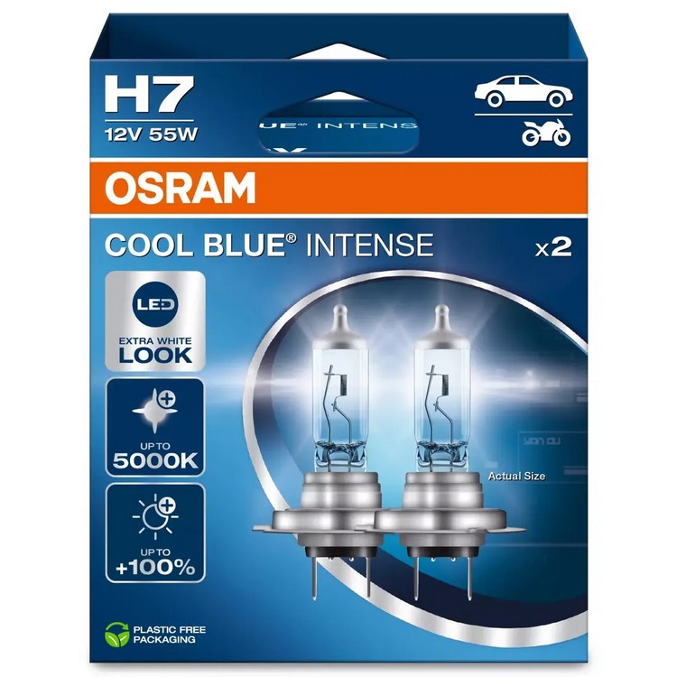 H7 OSRAM Cool Blue Intense Box 2ks