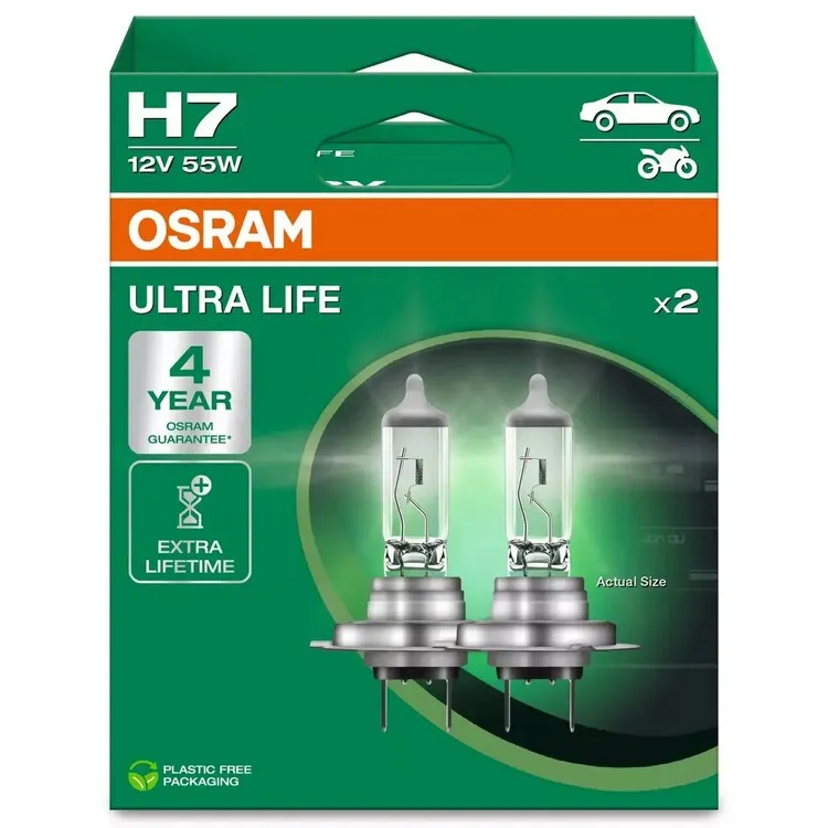 H7 OSRAM Ultra Life  Box 2ks