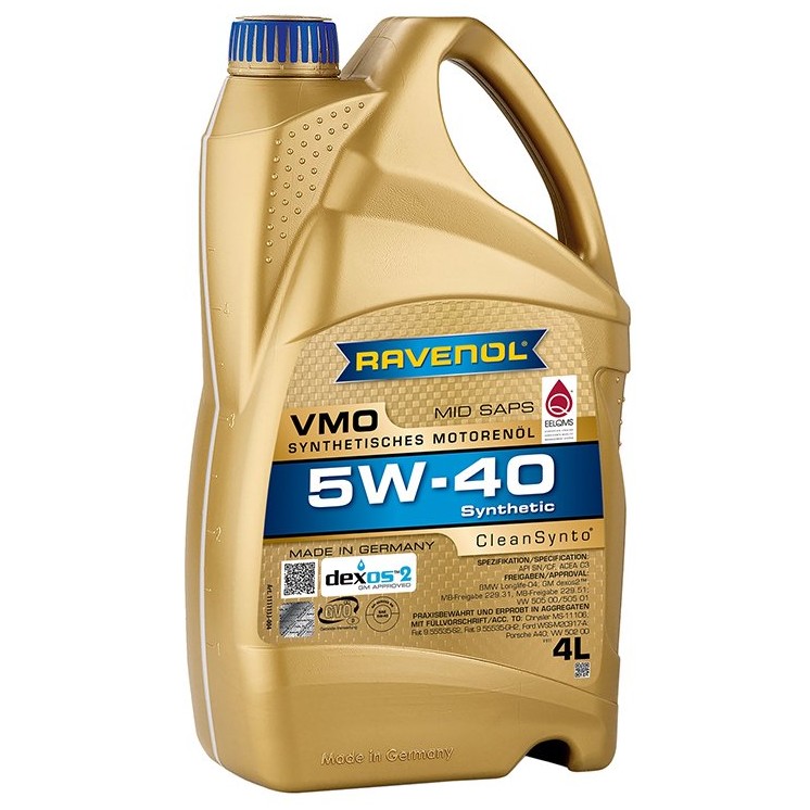 RAVENOL VMO 5W-40 4L