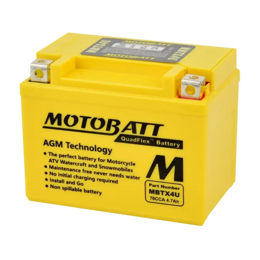 MotoBatt MBTX4U 12V/4,7Ah (P)