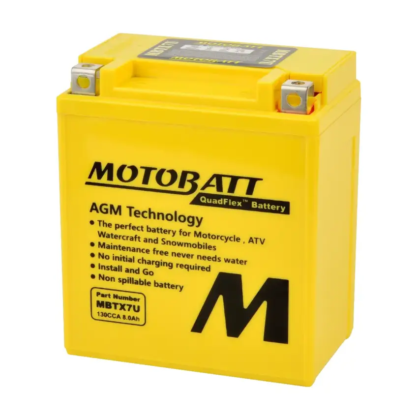 MotoBatt MBTX7U 12V/8Ah (P)