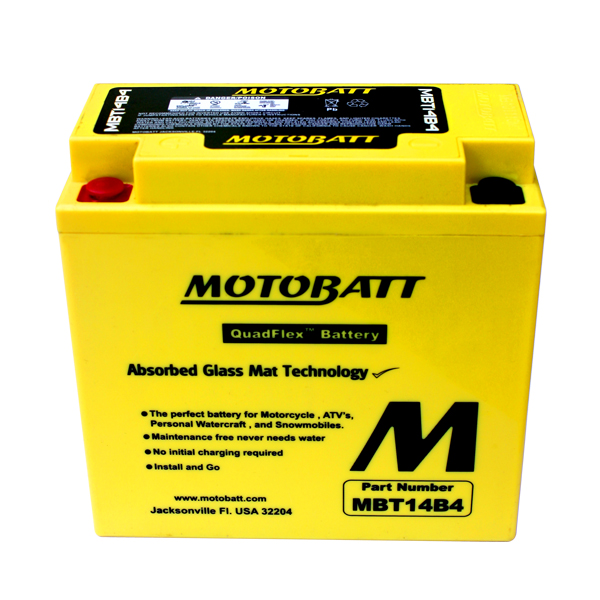 MotoBatt MBT14B4 12V/13Ah (L)
