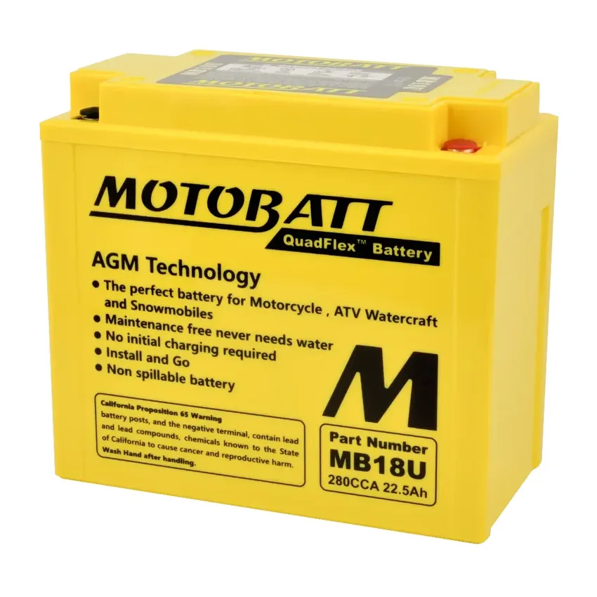 MotoBatt MB18U 12V/22,5Ah (P+L)