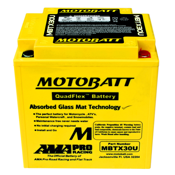 MotoBatt MBTX30U 12V/32Ah (P+L)