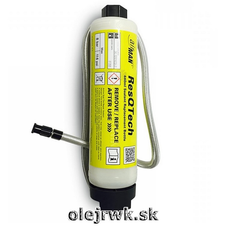 Náhradná náplň pre automatickú opravnú sadu  pneu AIRMAN  ResQ Tech 440ml