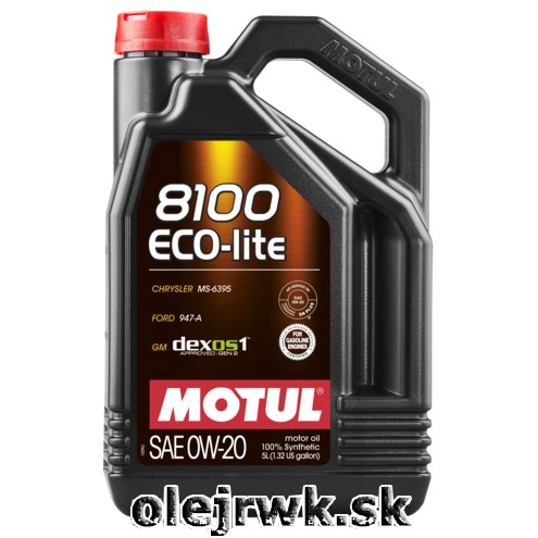 MOTUL 8100 ECO-lite 0W-20 4L