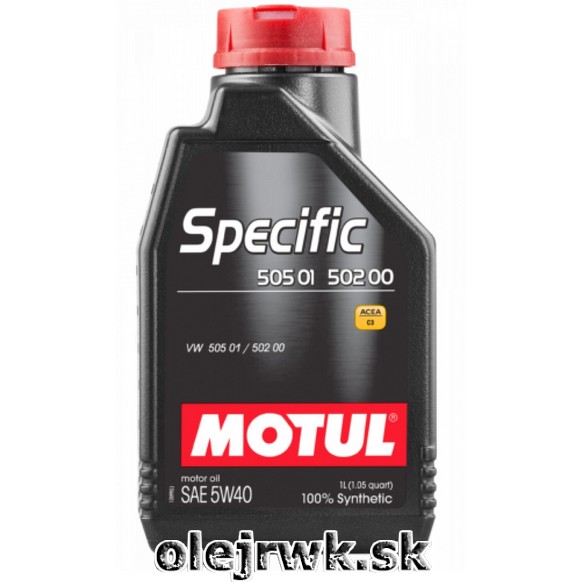MOTUL Specific 505.01/502.00 5W-40 1L 