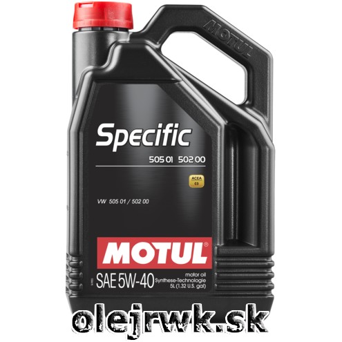 MOTUL Specific 505.01/502.00 5W-40 5L