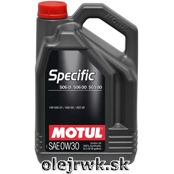 MOTUL Specific 506.01/506.00/503.00 0W-30 5L