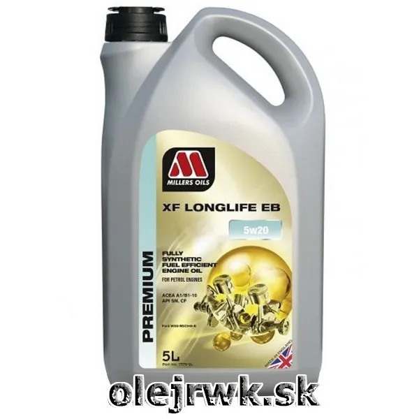 Millers Oils XF Longlife EB 5W-20 5L