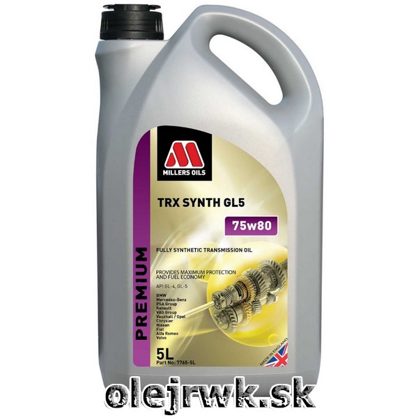 Millers Oils EE Transmission oil (NANODRIVE) 75W-90 5L