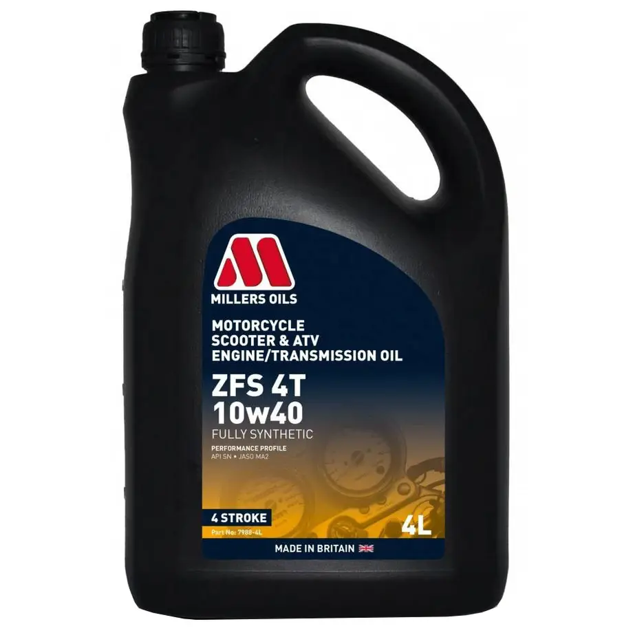 MILLERS OILS ZFS 4T 10W-40 4L