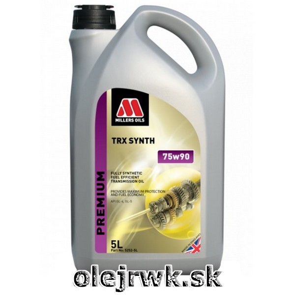 Millers Oils TRX Synth 75W-90 5L