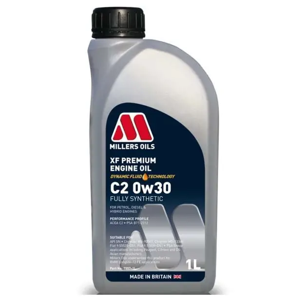 MILLERS OILS XF Premium C2 0W-30 1L