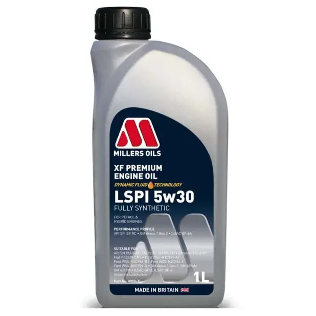 MILLERS OILS XF Premium LSPI 5W-30 1L