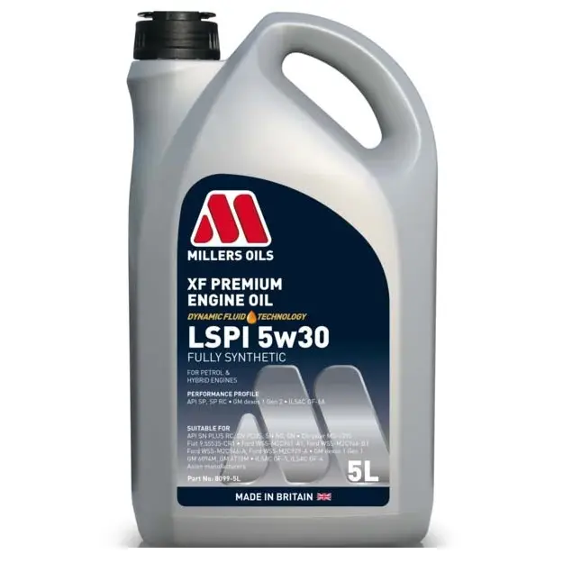 MILLERS OILS XF Premium LSPI 5W-30 5L