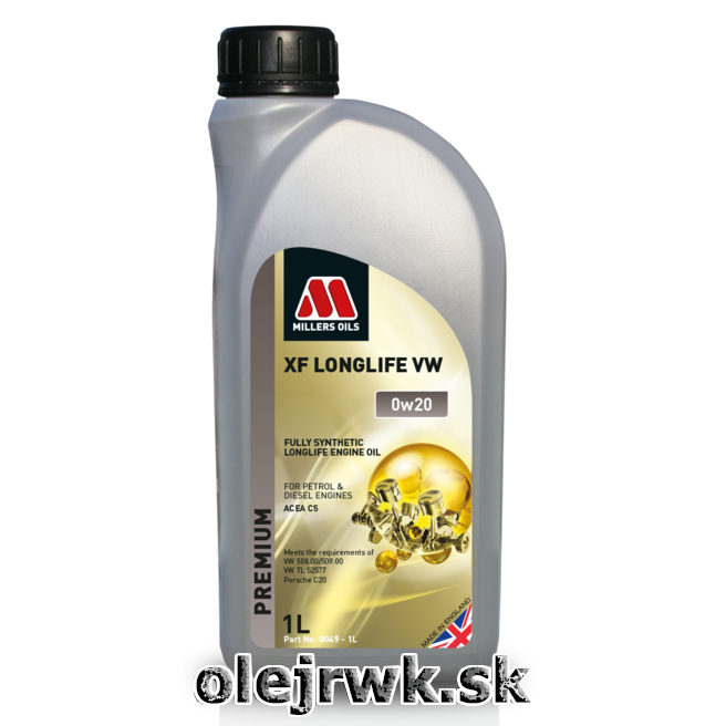 Millers Oils XF Longlife VW 0W-20 1L