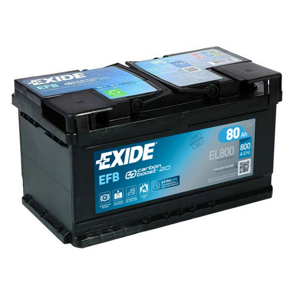 EXIDE EFB EL800 12V 80Ah 