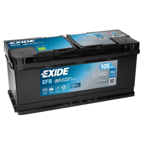 EXIDE EFB EL1050 12V 105Ah 
