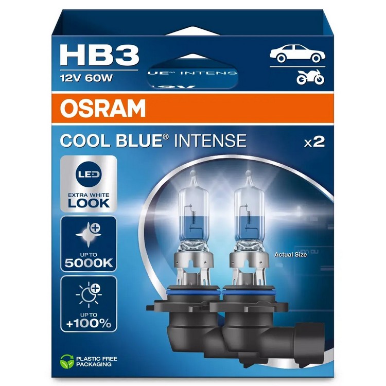 HB3 OSRAM Cool Blue Intense Box 2ks