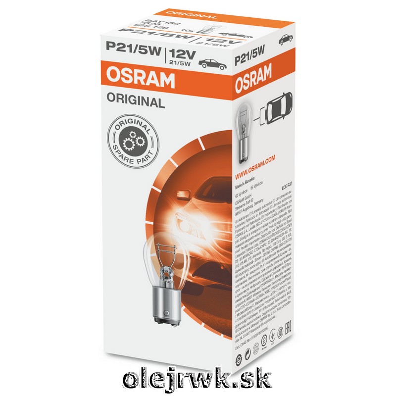 OSRAM Original P21/5W  BAY15d 1ks