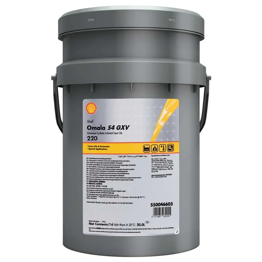 SHELL Omala S4 GXV 220 20L