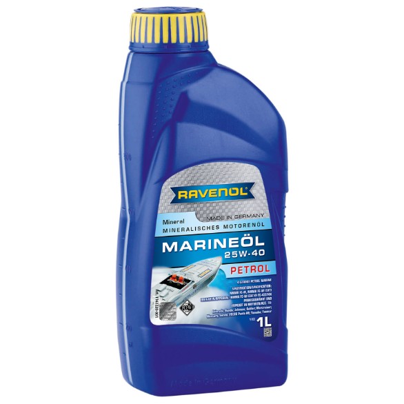 RAVENOL MARINEOIL PETROL 25W-40 1L