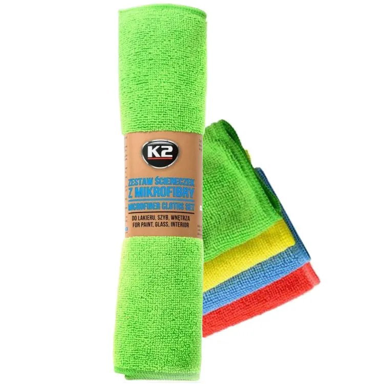 K2 Mikrovláknové utierky 4ks