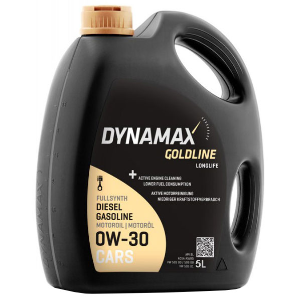 DYNAMAX GOLDLINE LONGLIFE 0W-30 5L