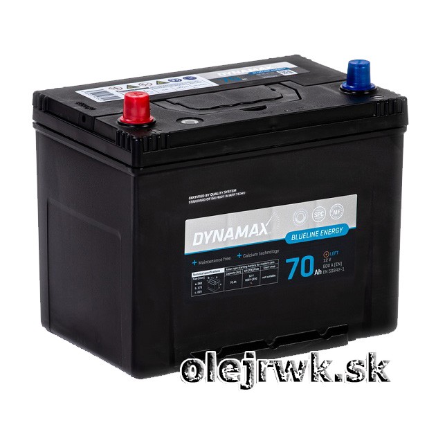 DYNAMAX BLUELINE Energy 12V 70Ah Ľ 